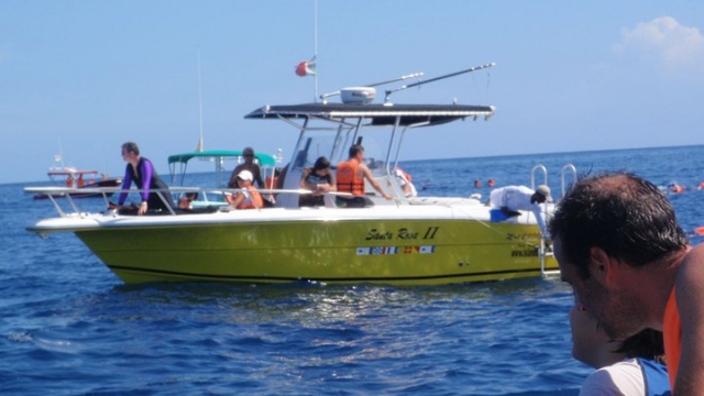  Atividade de mergulho com snorkel 